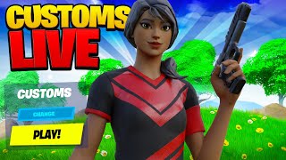 FORTNITE CUSTOMS FASHION SHOW LIVE  CUSTOM MATCHMAKING SCRIMS [upl. by Yetty]