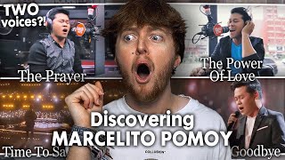 DISCOVERING MARCELITO POMOY The Prayer The Power of Love Time to Say Goodbye  Vocal Reaction [upl. by Tamara]