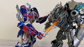 Galvatron vs Optimus Prime [upl. by Male]