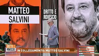 MATTEO SALVINI A DRITTO E ROVESCIO RETE 4 7092023 [upl. by Arnaud]