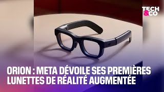 Orion Meta dévoile ses premières lunettes de réalité augmentée [upl. by Landa]