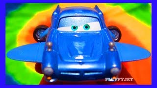 Awesome Cars 2 Submarine Finn McMissile Disney Mattel Toys Deluxe Spy Car Pixar diecasts Toy Review [upl. by Samara]