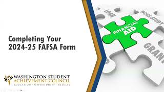 202425 FAFSA Application WalkThrough for Students [upl. by Latsyek979]