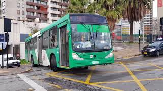 Transantiago buses Caio Mondego LAH y HA [upl. by Norrat289]