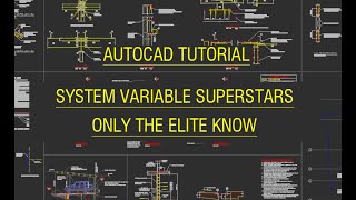 AutoCAD Tutorial  System Variable Superstars ONLY the elite know [upl. by Leler]