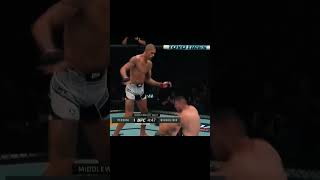 Alex pereira SHOCKING Knee KO vs Michailidis in slowmo [upl. by Hinckley]