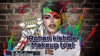 Rohan kishibe makeup tutorial and diy costume [upl. by Nojid476]