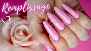 REMPLISSAGE Technique de POSE dune Couleur PASTEL et Nail Art Simple 💕 [upl. by Lamraj951]