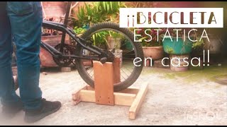 Como hacer una bicicleta estática en casa [upl. by Sarnoff]