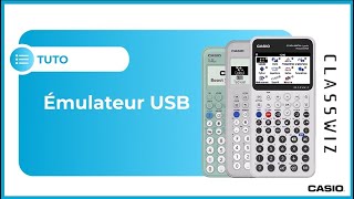 TUTO CASIO  EMULATEUR USB des calculatrices ClassWiz fx92 Collège Graph Light et Graph Math [upl. by Raseda]