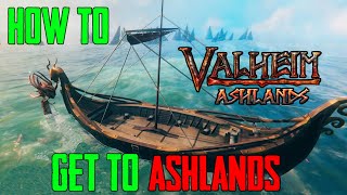 How to get to the Ashlands in Valheim Step By Step Valheim Ashland Guide [upl. by Wynny]