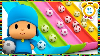 🔢 Learn Numbers with Color Balls amp The Magic Slide 94min Full Episodes VIDEOS amp CARTOONS for KIDS [upl. by Ethelred]