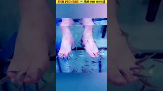 FISH PEDICURE कैसे काम करता है  Science Behind Fish Pedicures and Skin Exfoliation shorts [upl. by Barton]