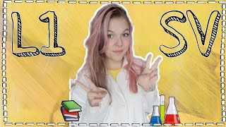 LA LICENCE 1 DE BIOLOGIE L1 SV🌸 [upl. by Yxor976]