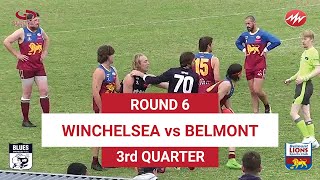 RD6 Winchelsea VS Belmont 3rd QTR 11\05 [upl. by Sonitnatsnoc]