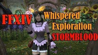 ASMR Whispered FFXIV HousingStormblood Areas  KeyboardMouse Clicking Mouth Sounds [upl. by Weed]