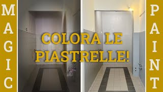 Colorare piastrelle Tutti i passaggi da seguire Chalk Paint per il fai da te® DIY ElisaampMagicPaint [upl. by Woodcock]