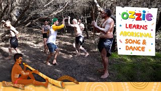 Learn About Aboriginal Song amp Dance With Ozzie  Educational Video For Kids – Indigenous Culture [upl. by Nymzaj675]