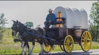 Fully Restored Prairie Schooner or Covered Pioneer Wagon [upl. by Akema423]