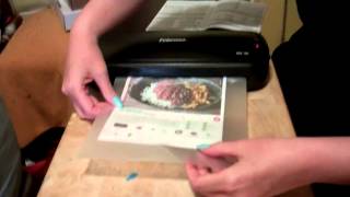 Fellowes Laminator Review [upl. by Aivatan25]