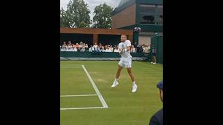 Borna Coric Seriously Up Close atp backhand tennis [upl. by Ardnosak]