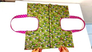 This Great Newest Sewing Trick is Surprisingly Very Easy to Make Bag💜Amazing Sewing Tutorial diybag [upl. by Eadie]