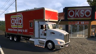 Kenworth T660 camión repartidor del OXXO  mod review descarga gratis  ATS 149 [upl. by Slavic295]