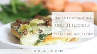 Make Ahead Easter Morning Breakfast Casserole  Paleo and Whole 30 Approved [upl. by Ware]