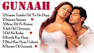 Jukebox Audio Gunaah Hindi Full Movie All Songs [upl. by Adiene]