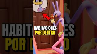 LAS HABITACIONES SECRETAS DE AMAZING DIGITAL CIRCUS shorts [upl. by Rivers]