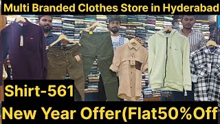 Best Multi Branded Clothes Store in HyderabadBranded Clothes in Reasonable Price In Hyderabad50off [upl. by Ainak]