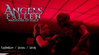 Angels Fallen Warriors of Peace 2024 Movie Explained in Hind  Mix of action and scifi thriller [upl. by Orabla803]