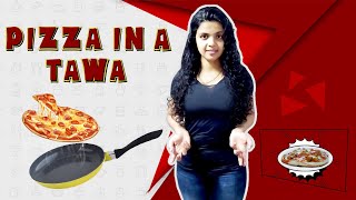 Easy Pizza recipe in malayalam well explained മലയാളത്തിൽ പിസ റെസിപ്പി ദോശ പാനിൽ പിസ ഉണ്ടാക്കാം [upl. by Lower]