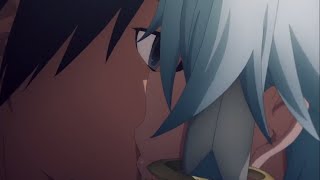 Sword Art Online War of Underworld 2nd  Sinon kissed Kirito in front of Asuna [upl. by Brout719]