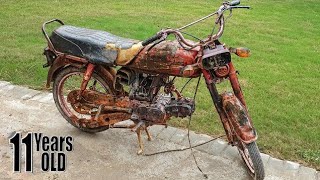 Scrap Honda 70cc Full RESTORATION [upl. by Isolde124]