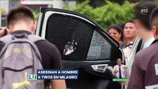 Asesinan a hombre a tiros en Milagro [upl. by Groscr]