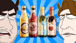 Japanese NonAlcoholic Beer amp Wine Tasting [upl. by Karsten]