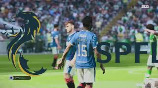 Hibernian v Rangers  Scottish Premiership 202324  PES 21 Highlights [upl. by Brouwer]