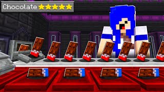 fiz uma fabrica de chocolate no Minecraft Tycoon [upl. by Kenti]