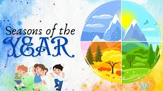 Seasons of the Year Song for kids  WiggleBerry  Kids Rhymes amp Songs [upl. by Adrienne]