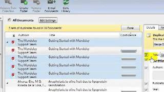 Mendeley Eliminar duplicados [upl. by Flaherty]