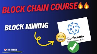 Block chain Mining  Blockchain Complete Course in Hindi  True Engineer [upl. by Anuahsat]