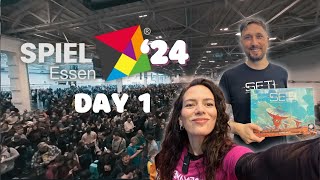 Essen Spiel 24  Day 1 VLOG [upl. by Eerehs]