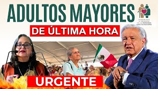 🔔¡AVISO DE AMLO ADULTOS MAYORES QUE LO SEPAN🔔 [upl. by Gnex]