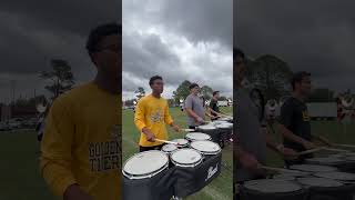 Lsu Day in the Lifelsufootball band drumline lsu [upl. by Llenrup374]