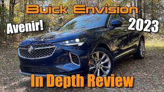 2023 Buick Envision Avenir AWD Start Up Test Drive amp In Depth Review [upl. by Kenneth]