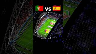 Portugal vs Spain highlights match  footballshorts ronaldo ytviral [upl. by Ainav]