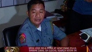 SPO4 Dela Peña at 4 pang pulis sinibak dahil sa illegal search noon sa kotse ng anak ng heneral [upl. by Sivraj227]