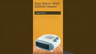 Stay Warm with 2000W Heater [upl. by Nosnevets270]