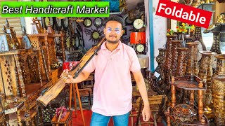 Handicraft Wholesale Market Sre  Foldable Decorative items  Prices [upl. by Niltac]